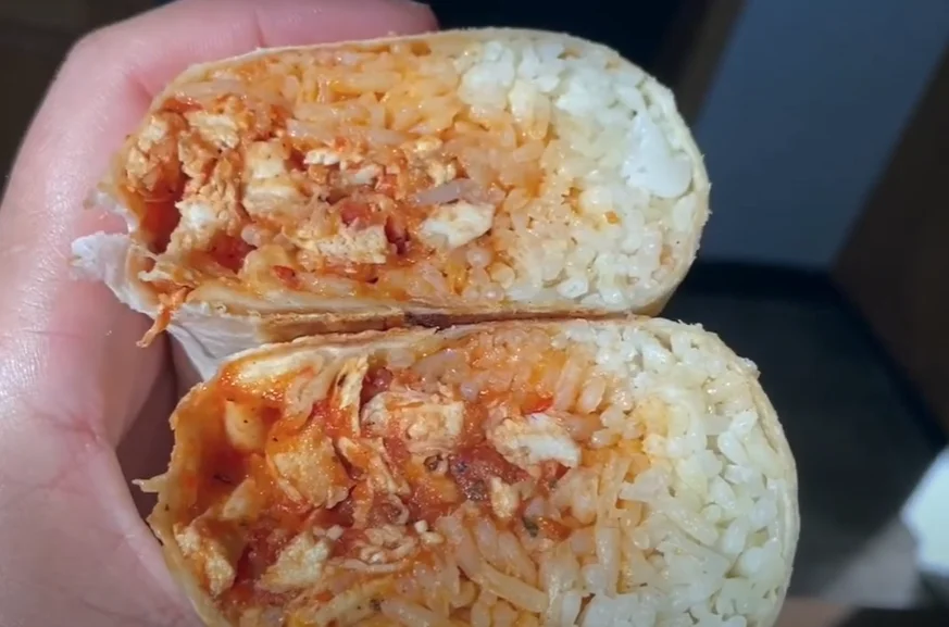 Chicken Tinga Burrito