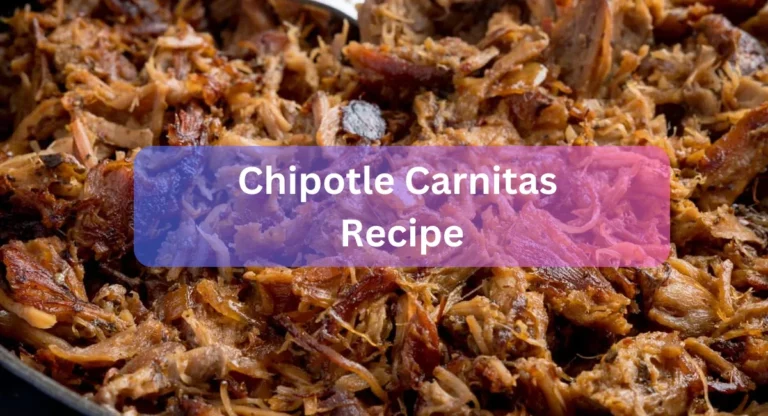 Fresh And Vibrant Chipotle Carnitas Burrito Recipe