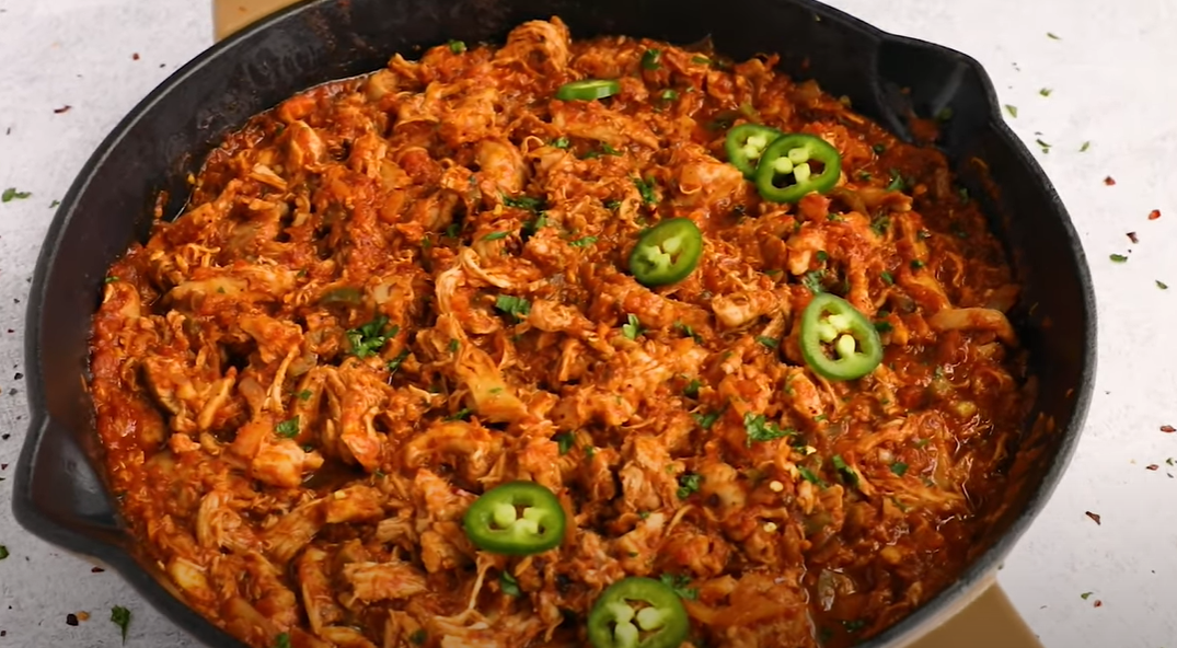 Chipotle shredded chicken