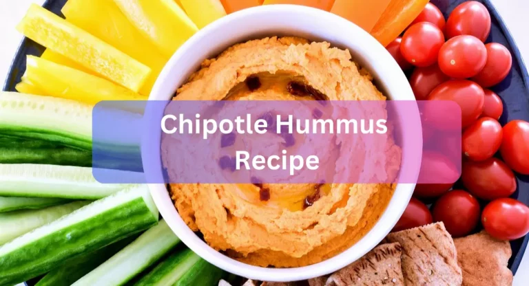 Chipotle Hummus Recipe For Last Minute Cravings