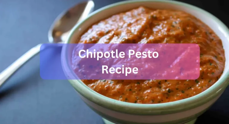 Chipotle Pesto Recipe A Nutty Taste